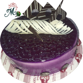 Blueberry Fresh Cream Cake